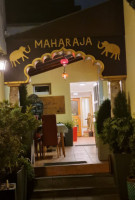 Maharaja outside