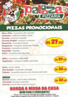 Pizzaria Palooza menu