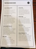 Newport Craft Brewing Distilling Co. menu