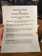 Pavlov's Brewing Company menu