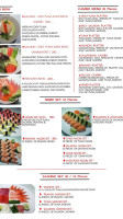Munchies Sushi Koh Tao menu
