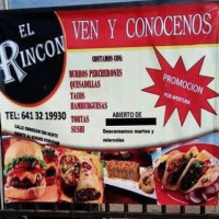 El Rincon Burros Percherones Y Sushis food