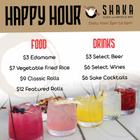 Shaka Sushi And Cocktail food