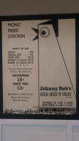 The Big Chicken menu