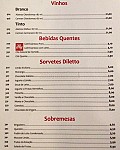 Café e Bristro menu