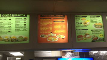 California Burrito Taco Shop inside