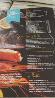 Marisco Boca Del Río menu