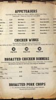 Bootleggers menu