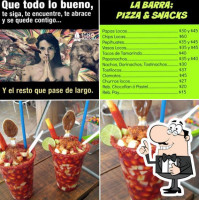 La Barra; Pizza Snacks food