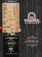 Tragonera Pizzeria menu