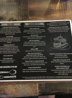 Valley Tavern menu