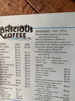 Conscious Coffee menu