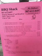 Bbq Shack menu