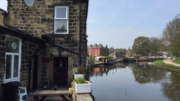 The Rodley Barge inside