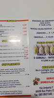 Pizzeria Umberto menu