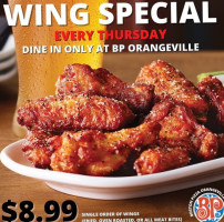 Boston Pizza food