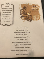The Farmer Butcher Chef Bistro menu