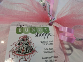 The Bundt Shoppe food