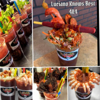 Clamatos La Cruda food