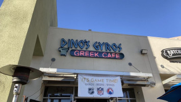 Dinos Gyros Greek Cafe Taverna outside