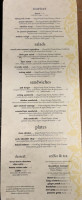 Publican Tavern menu