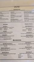 Chef's Table Wine menu