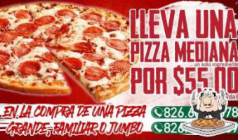 Otro Rollo Pizza food