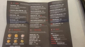 Noodlebox menu