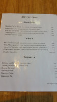 Joie French Cafe menu