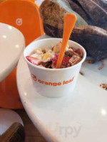 Orange Leaf Frozen Yogurt food