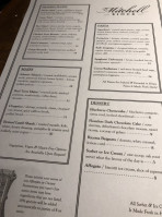 The Mitchell Block Restaurant  menu
