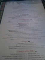 Urban Diner menu