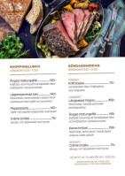 Restaurang Ester menu