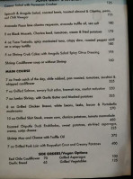 John Gray's Kitchen menu