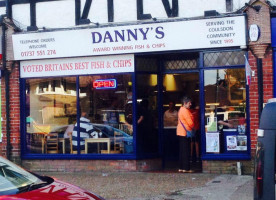 Danny's Fish And Chips inside