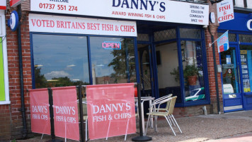 Danny's Fish And Chips outside