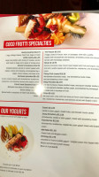 Coco Frutti Kingston menu
