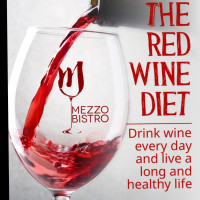 Mezzo Bistro and Wine inside