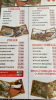 Merkez Lokantası menu