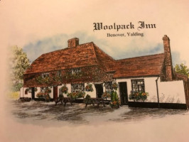 The Woolpack Inn outside