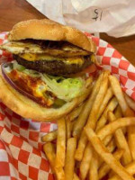 Monster Burger And Teriyaki food