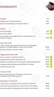 Restaurant Baren Guttannen menu