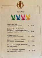 Hotel / Restaurant Bramen menu