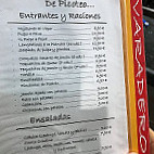 Varadero menu