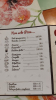 Pronto Pizza menu