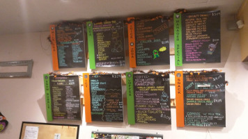 Tapioca Express menu