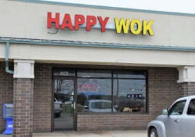 Happy Wok outside