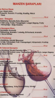 Kule Balık Evi menu