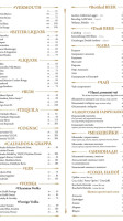 Villa Del Re menu