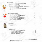 Brasserie Effe menu